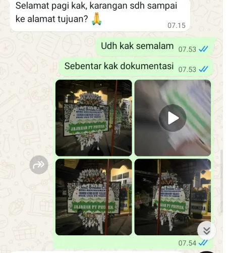 Pengiriman Papan Bunga Selamat Ciganjur