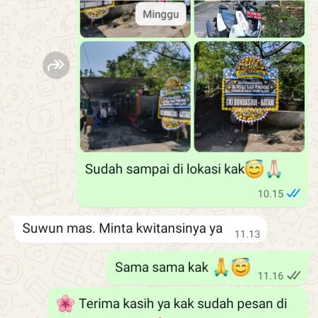 Pengiriman Papan Bunga Duka Ciganjur