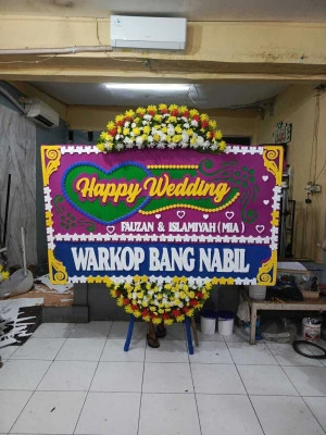 Papan Bunga di Ciganjur