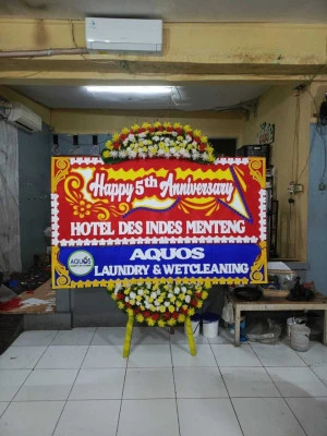 Papan Bunga di Ciganjur