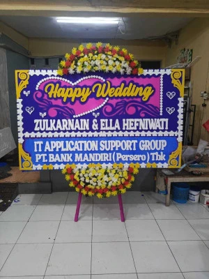 Papan Bunga di Ciganjur